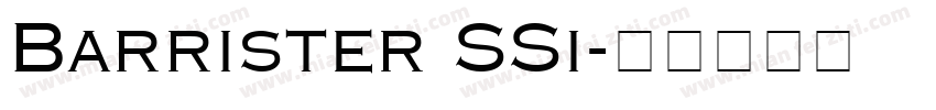 Barrister SSi字体转换